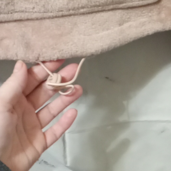 Hippie Rose crop fleece hooded pull over Med oversized 💙💙💙💙 - Picture 6 of 10